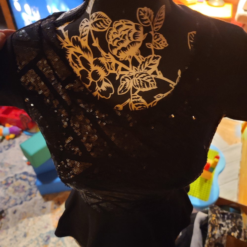 Sequins black top - Picture 7 of 7